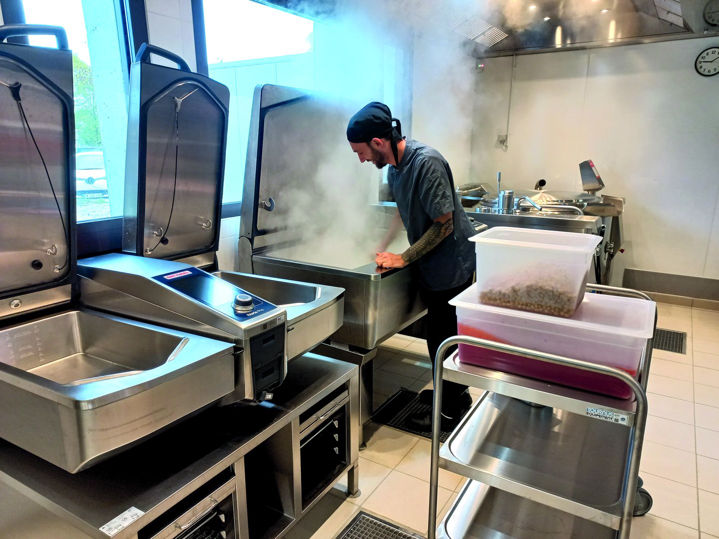 Cuisine centrale - © Communauté de communauté du Val-de-Drôme Cuisine centrale
