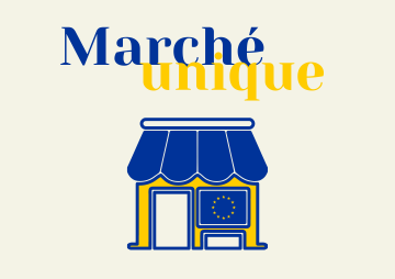 Logo marché unique