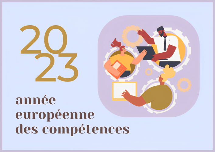année européenne des compétences - © Auvergne-Rhône-Alpes / Image de Freepik année européenne des compétences